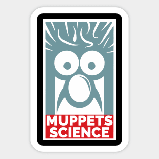 Muppets Science Sierra Blue Style Sticker